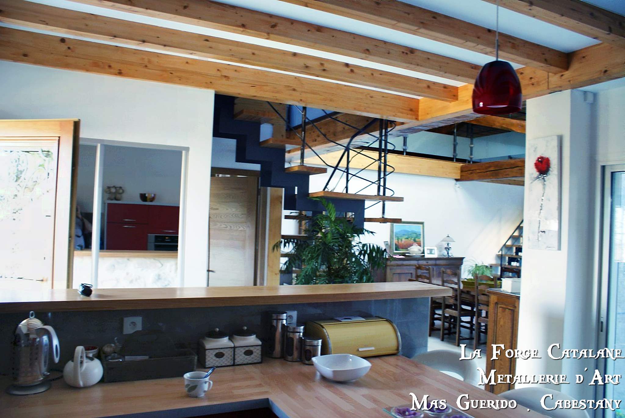 escalier limon cremaillere double decoupe laser marches bois  8 forge catalane.jpg